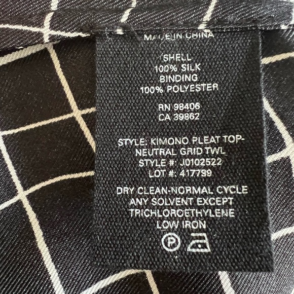 $295 THEORY “KIMONO PLEAT TOP”- NEW - Picture 12 of 12